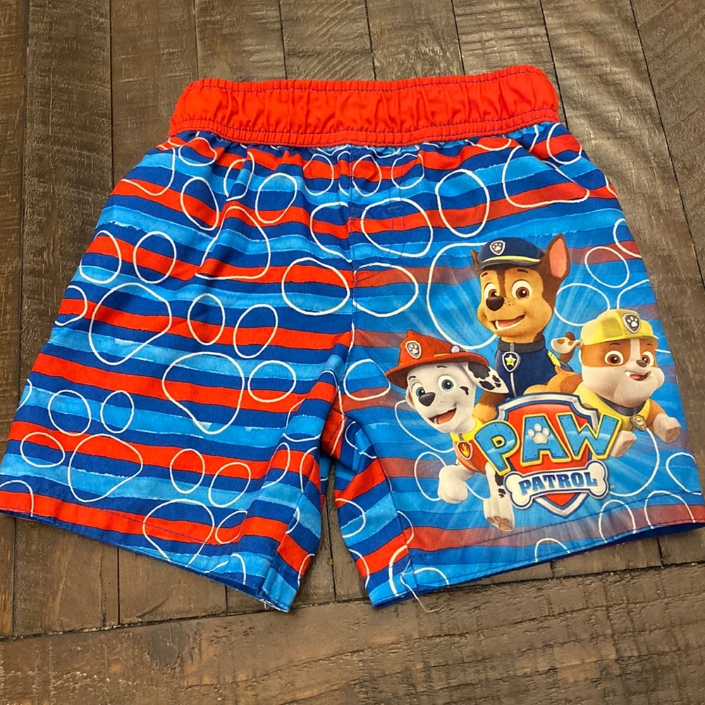 Paw Patrol swim trunks - 4T